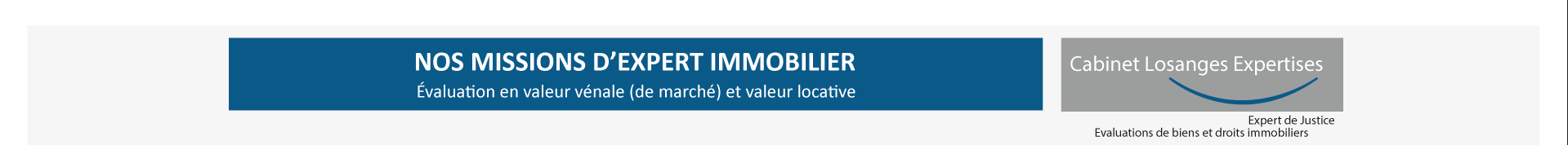 nos missions d'expert immobilier : évaluation en valeur vénale(de marché) et locative